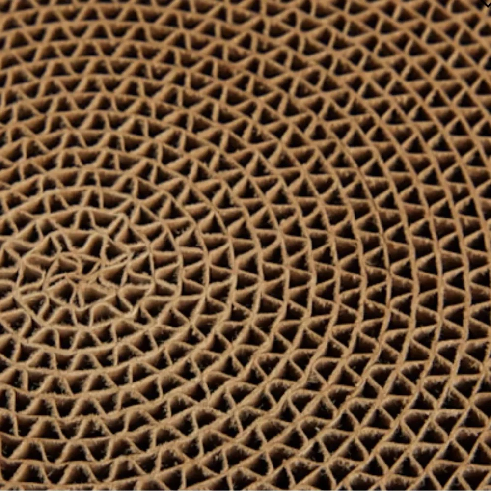 Cat Track Toy With Replaceable Scratch Pad